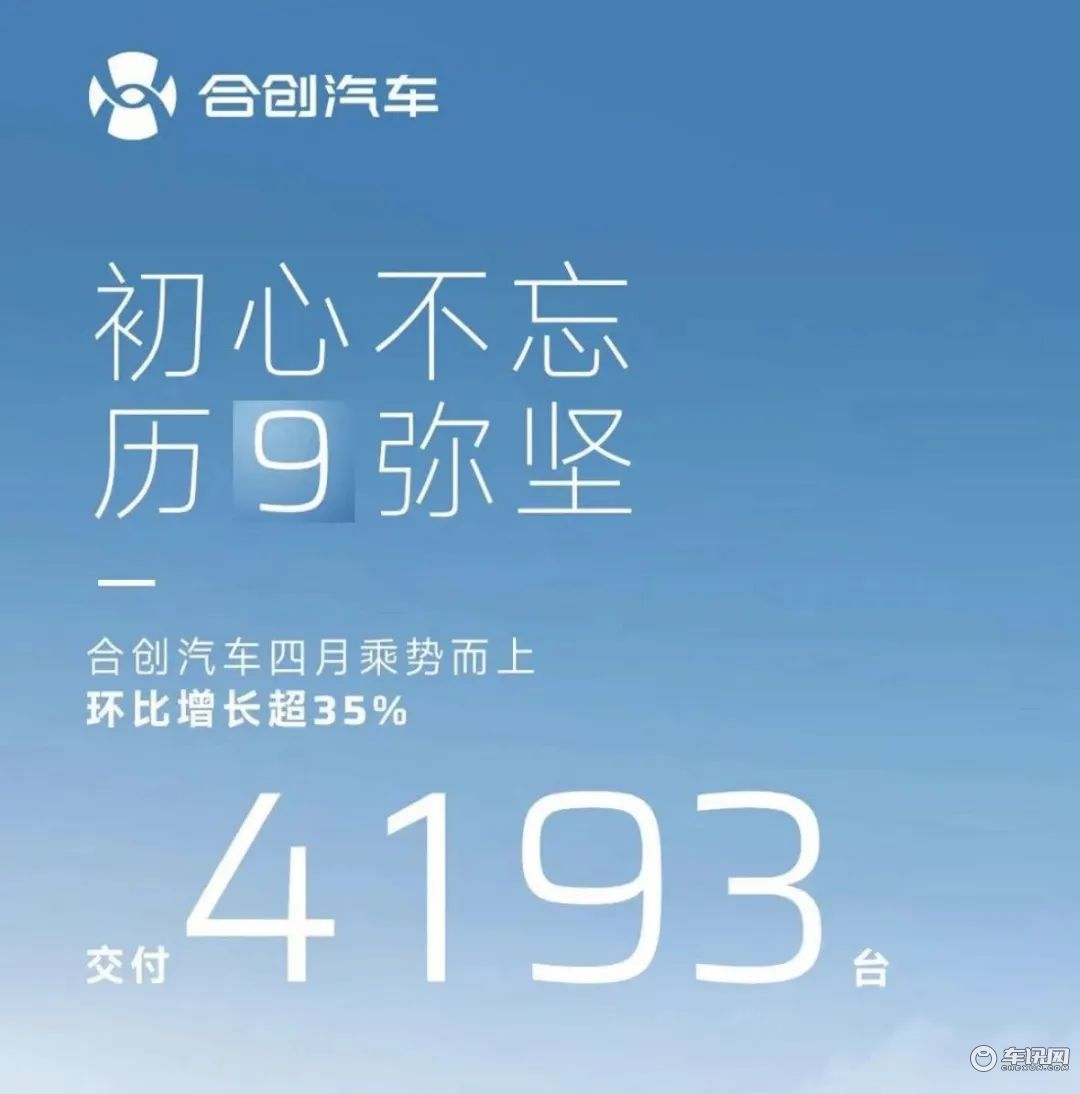 自立门户初现成功 四月传统车企旗下新能源品牌销量盘点