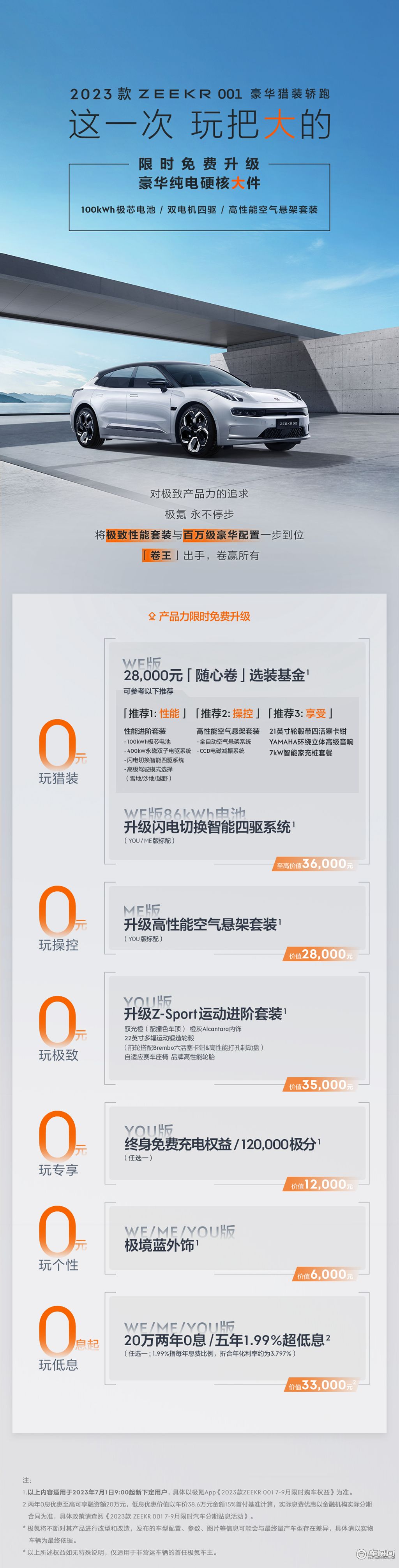 极氪001产品价值持续突破/欧洲开启预售 极氪品牌6月份销量破万