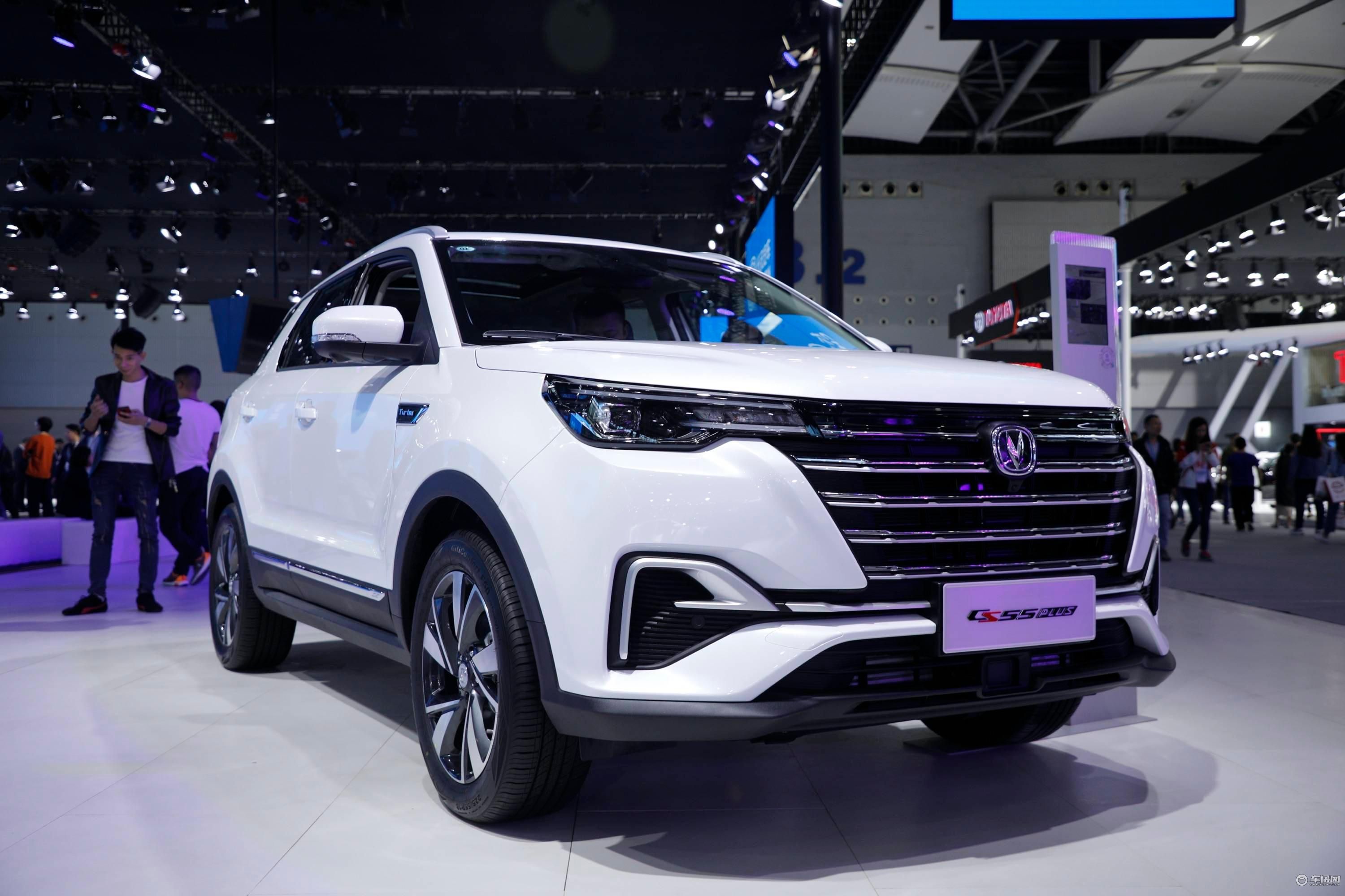 2019广州车展 实拍长安cs55 plus