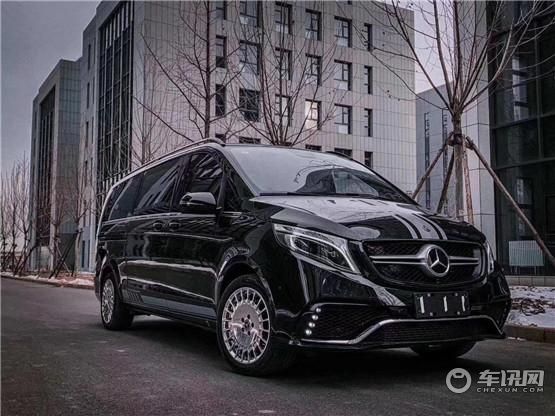 新款奔驰V260L升级LV版商务追求时尚潮流