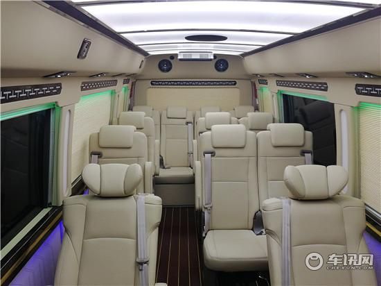 丰田考斯特16座专业设计师 考斯特商务定制