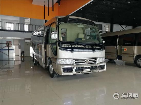 丰田考斯特9座房车接待车 柯斯达高端商务车4S店定制中心