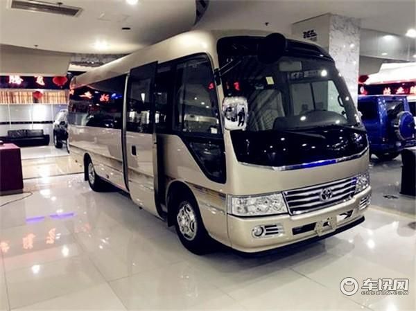 新款丰田考斯特12座汇报版报价及图片