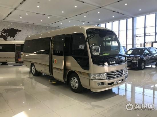 丰田考斯特12座专卖店 13座中巴哪里卖现车