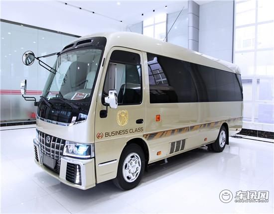 考斯特座位数分期和布局款式更加新颖