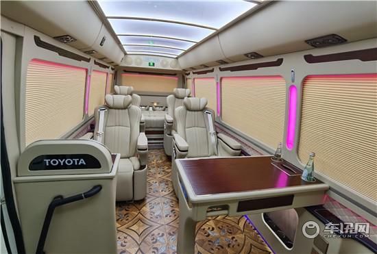 丰田考斯特V6中巴车 考斯特11座价格