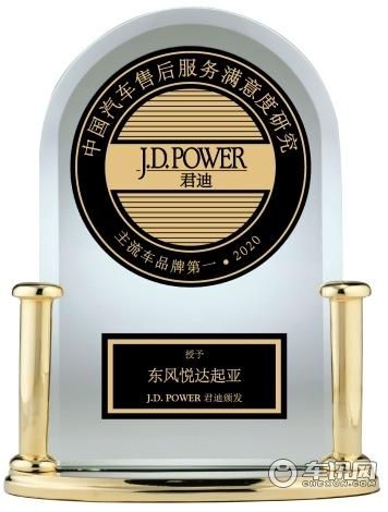东风悦达起亚获J.D.Power中国汽车售后服务满意度主流车品牌第一