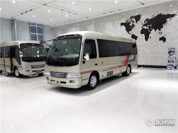 丰田考斯特12座最低价考斯特顶配现车价格 