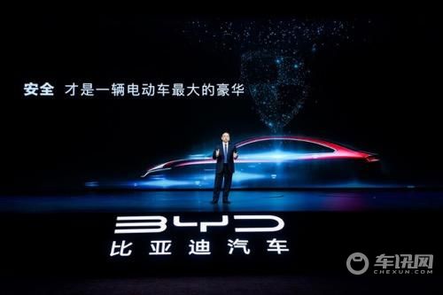 46吨重卡碾压测试  王传福：安全是电动车最大的豪华