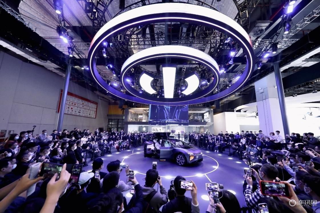 2021上海车展高合hiphi x场内场外高能"来电"-车讯网