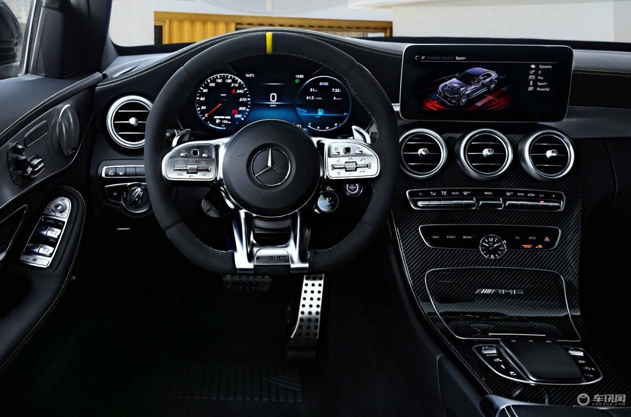 百公里加速4.1秒，奔驰AMG C 63暗夜特别版售98.88万元