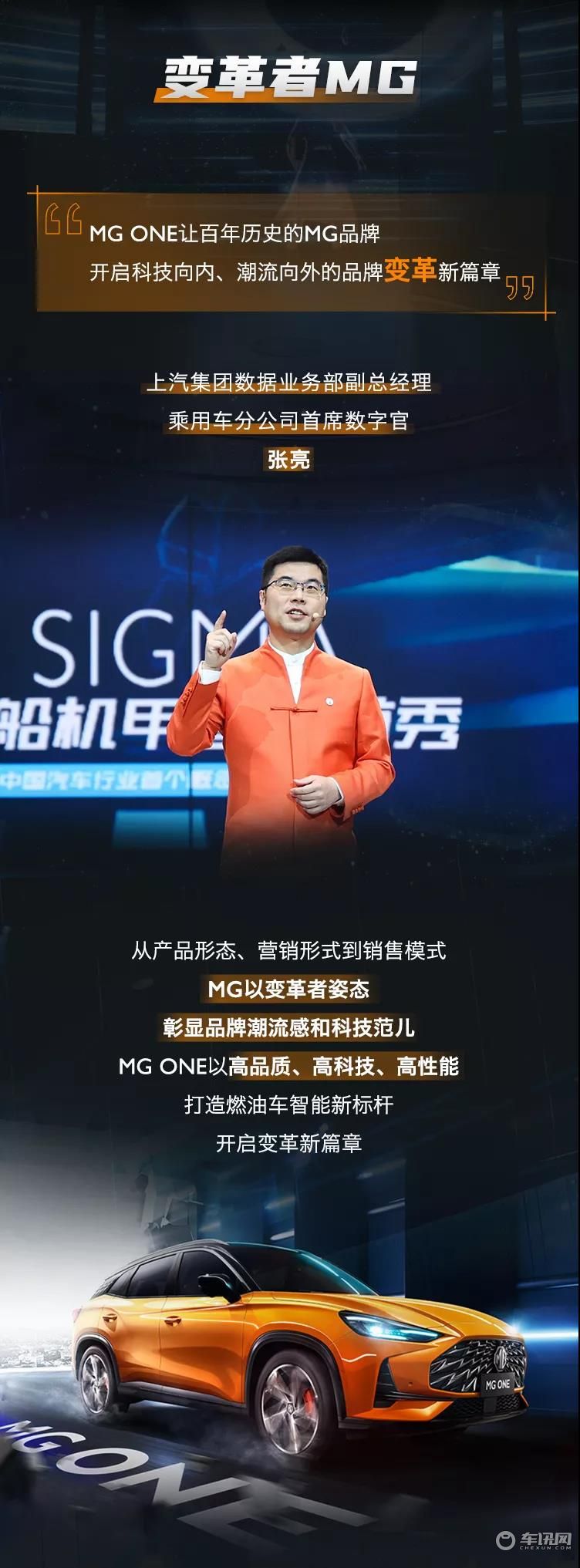 智潮科技SUV MG ONE-α正式上市，售价10.78-12.98万元！