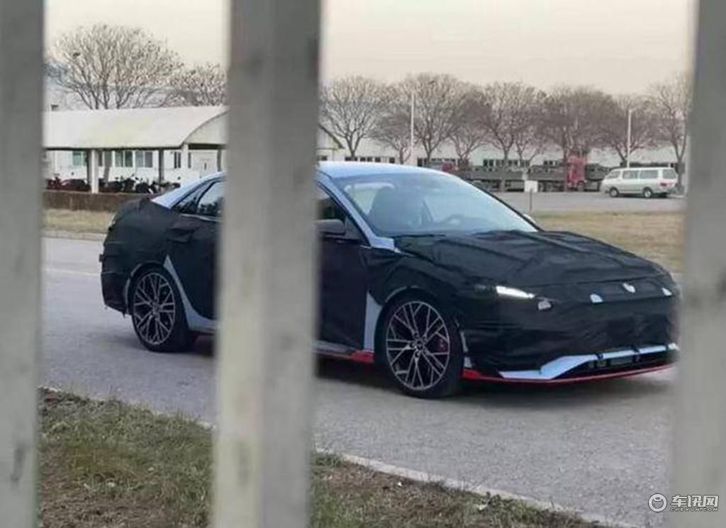 伊兰特N测试车现身国内工厂 或将引入国内/5.3秒破百