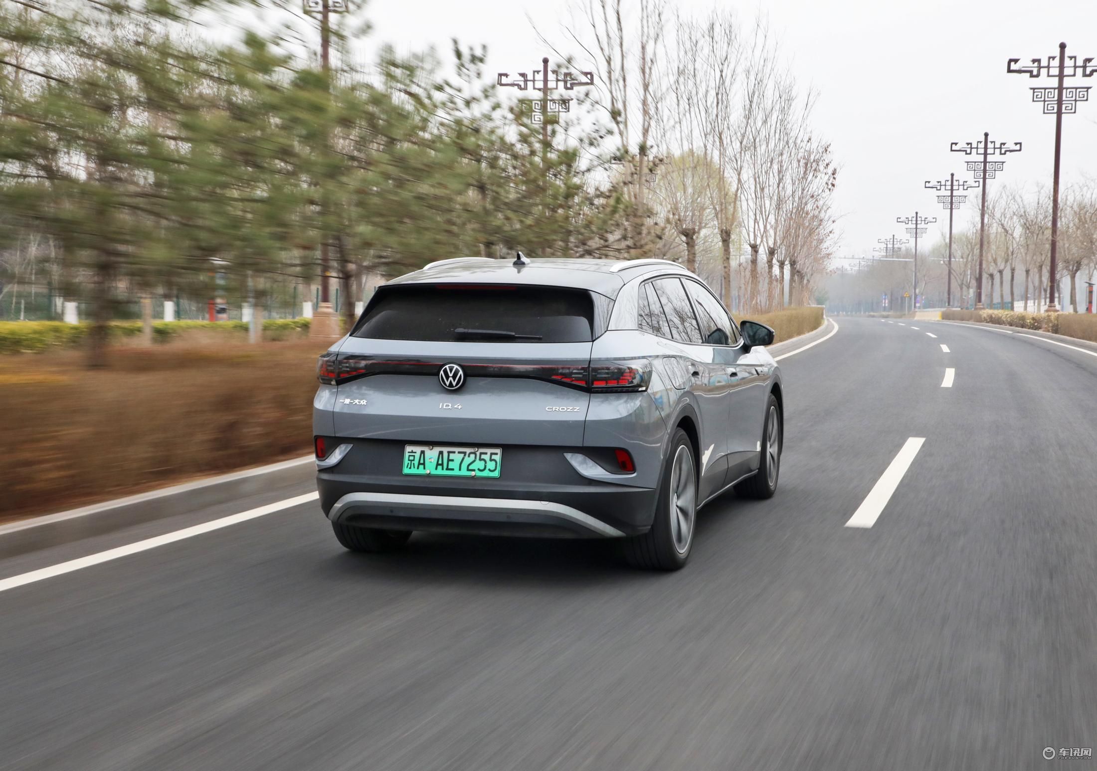 续航能打一汽大众id4crozz试驾