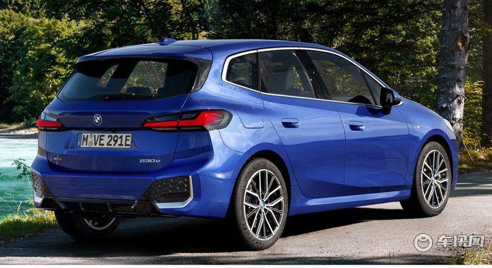 宝马2系旅行插电混动欧洲市场上市，三缸发动机+电机！