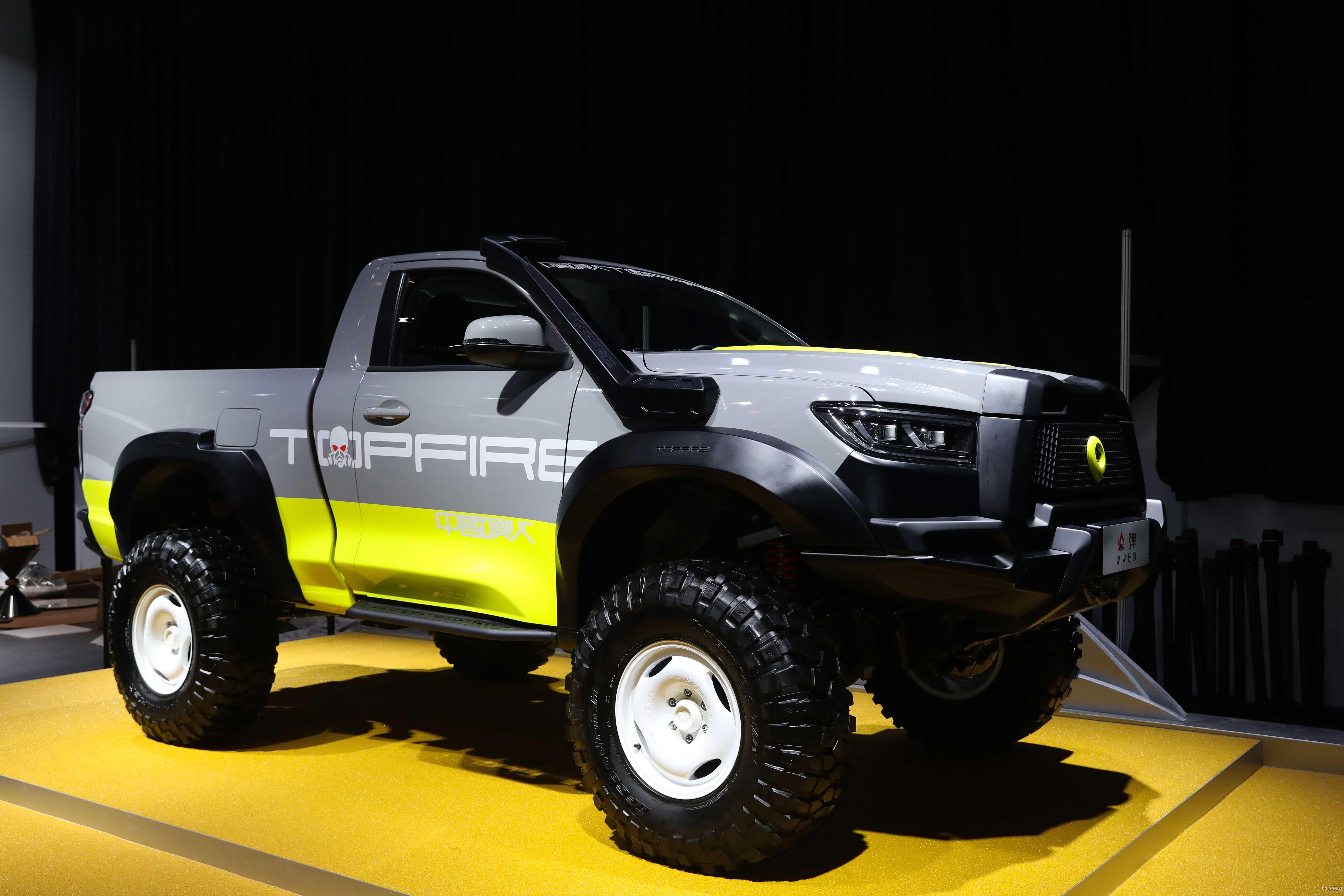 大型高性能豪华皮卡山海炮全球首秀 长城炮闪耀成都车展-车讯网