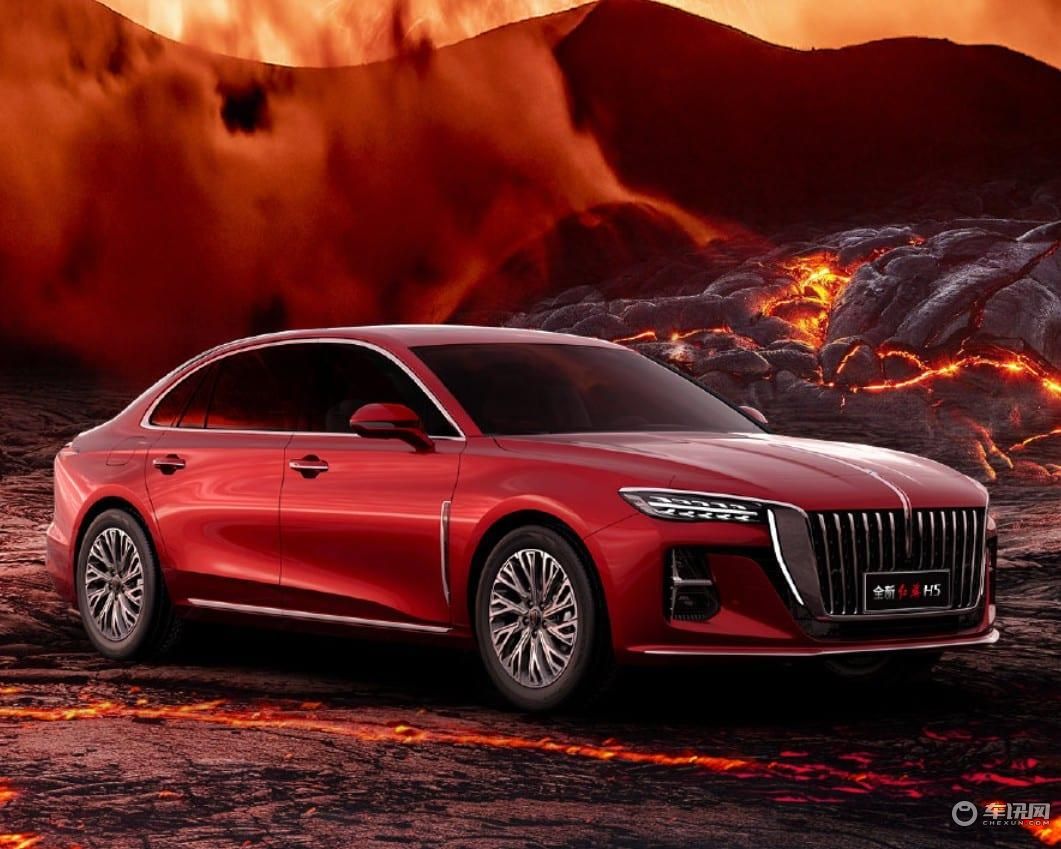 中置排气运动外观红旗h6实车曝光这辆车又是红旗的爆款