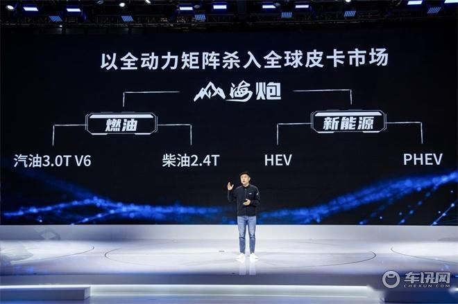 23款乘用炮12.68万元起正式上市 长城炮最强皮卡阵容惊艳上海车展