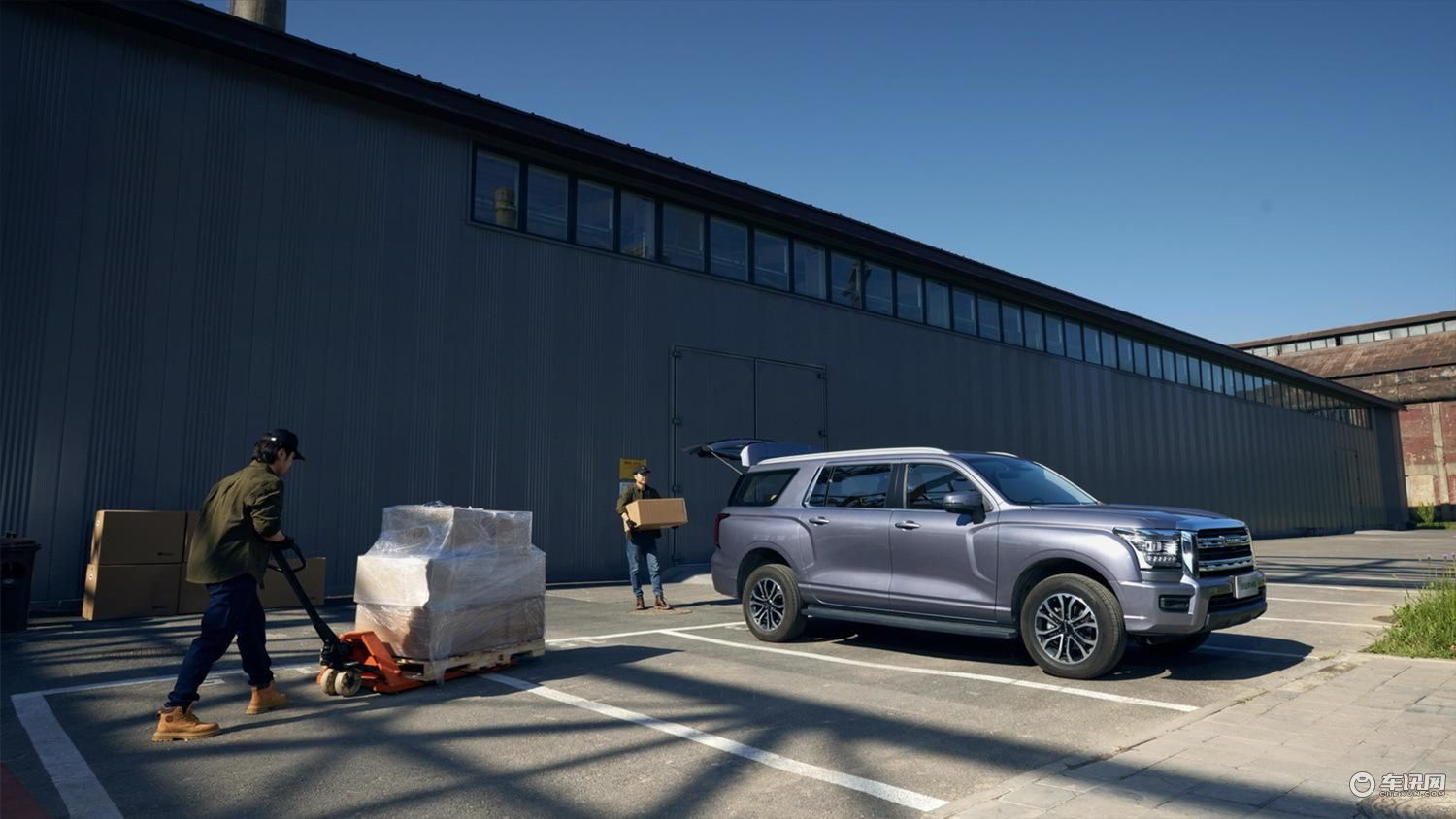 新哈弗H5首批量产车下线，定位大型全用途硬派SUV