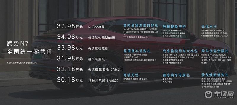 豪华感超越BBA？  腾势携N7震撼亮相哈尔滨国际车展