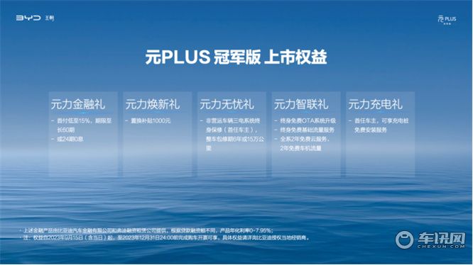 冠军实力、全球认可，元PLUS冠军版再续新章，13.58万元起