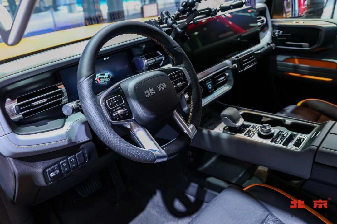 广州车展上的北汽战舰见证进化的力量