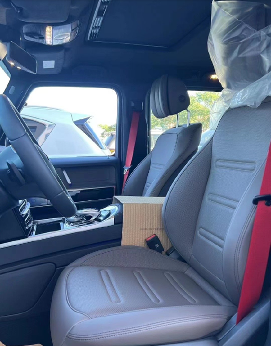 23款奔驰G400d柴油港口现车落地178万