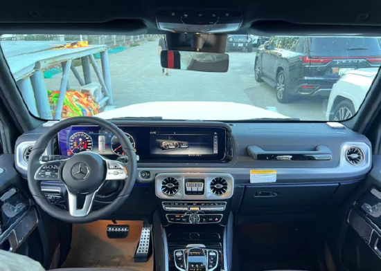 23款奔驰G400d柴油港口现车落地178万