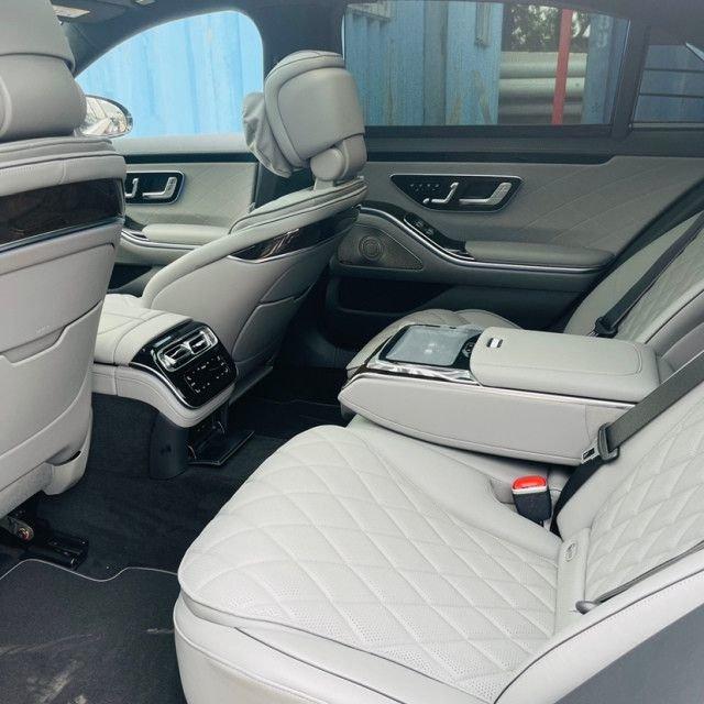 全新23款平行进口奔驰s450的侧后方老板舒适座椅座椅(前排乘客座椅