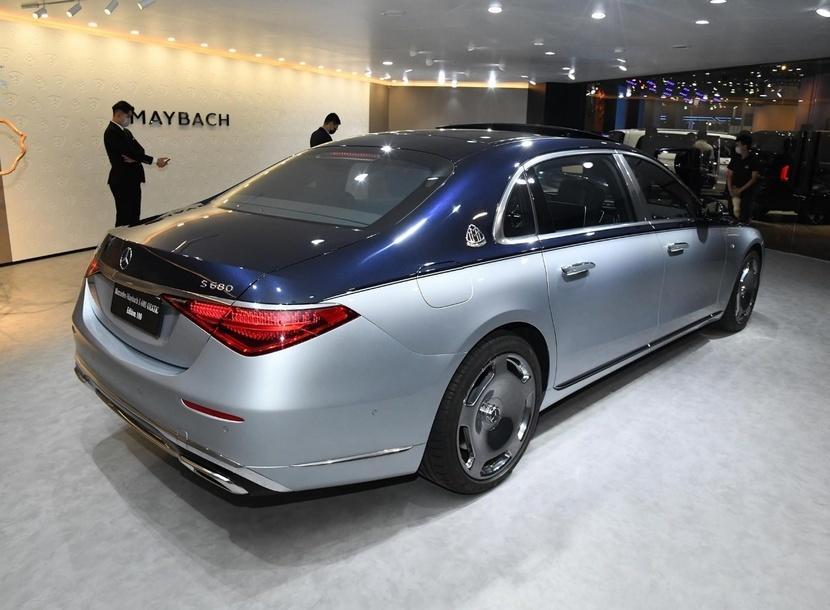 惊艳到了?限量版2024款奔驰迈巴赫s680