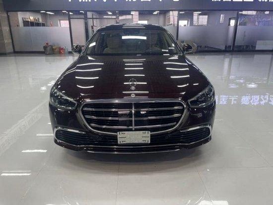 23款奔驰S500平行进口现车120万港口起步售价