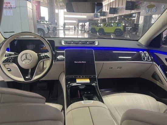 23款奔驰S500平行进口现车120万港口起步售价