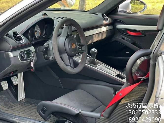23款加版保时捷718 4.0 手动 Cayman GT4天津最新报价及配置
