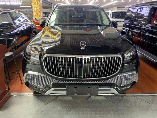 奔驰gls450升级迈巴赫gls600玛奇朵红内饰