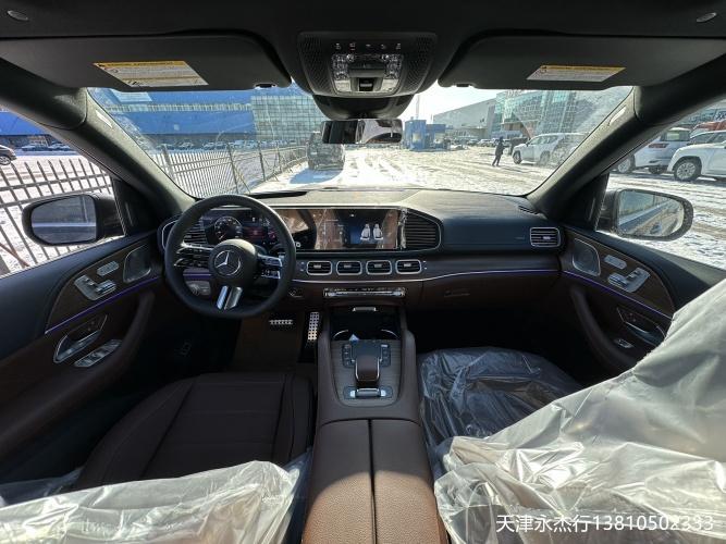 24款奔驰加版gls450黑棕7座amg最新报价及图片