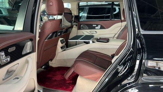 23款GLS450升级迈巴赫GLS600 1：1改装黑色玛奇朵内