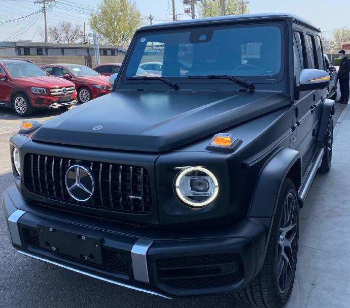 实拍2024款奔驰g63amg举手投足间流露满满爱意