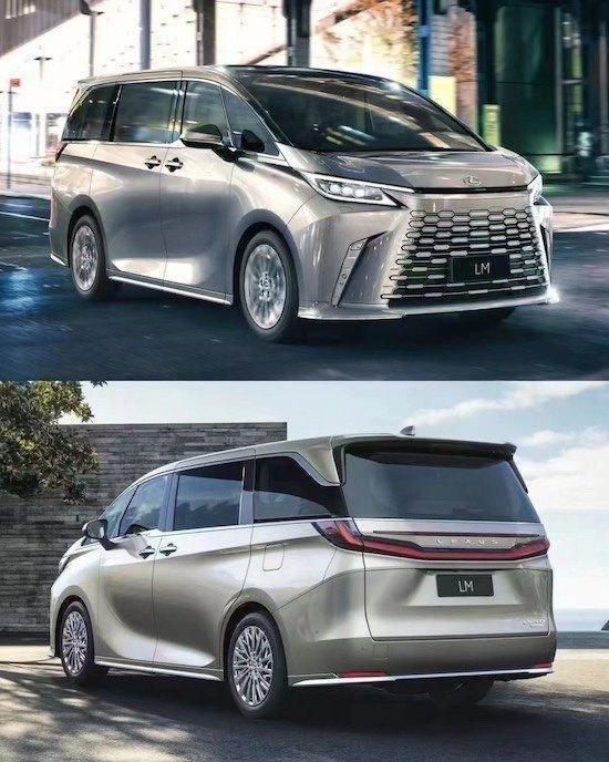 2024款雷克萨斯LM500h四座改款升级首发