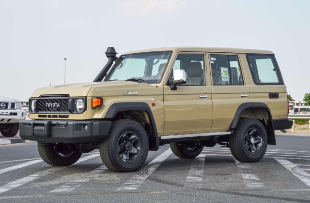 24款丰田酷路泽lc76手续随车50万起售