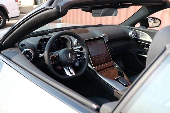 23款全新奔驰SL43AMG2.0T四座敞篷轿跑参数配置照片