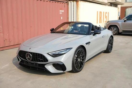 23款全新奔驰SL43AMG2.0T四座敞篷轿跑参数配置照片