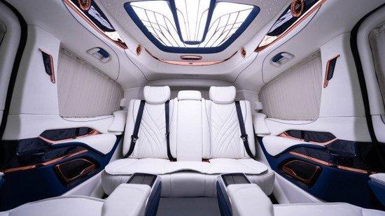 2024款进口奔驰v250商务车外观精致稳重天津出售