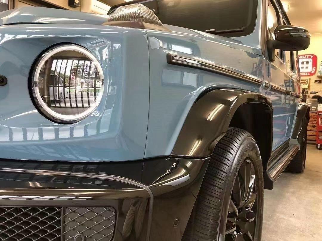 24款奔驰g400d柴油版无改号全国上牌无忧170余万开高性能大g