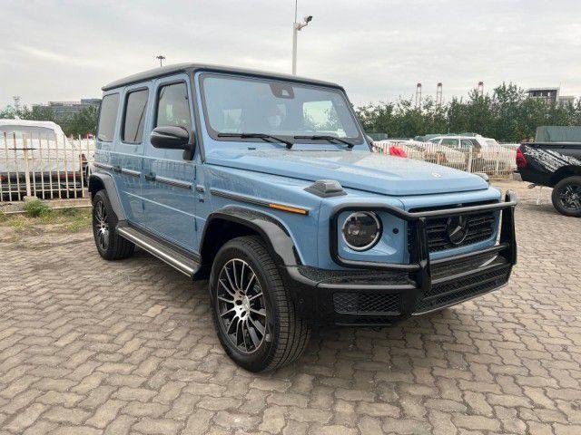 23款奔驰g550瓷器蓝熊猫特定版全球限量200台天津港220余万