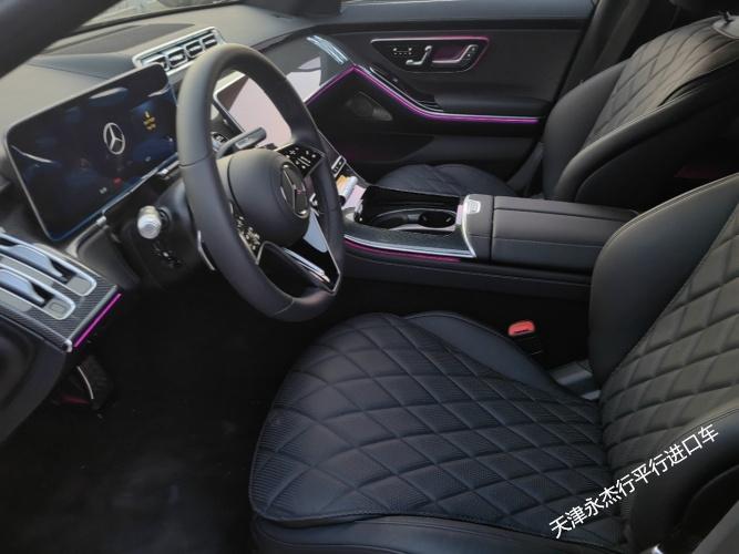 23款奔驰S580 四驱长轴 后轮转向4.5度天津现车价格及配置
