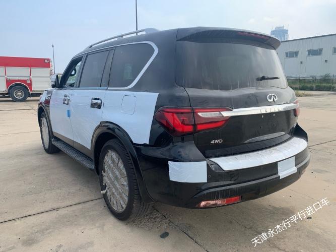 23款中东版英菲尼迪QX80 七座SUV 天津港最新售价