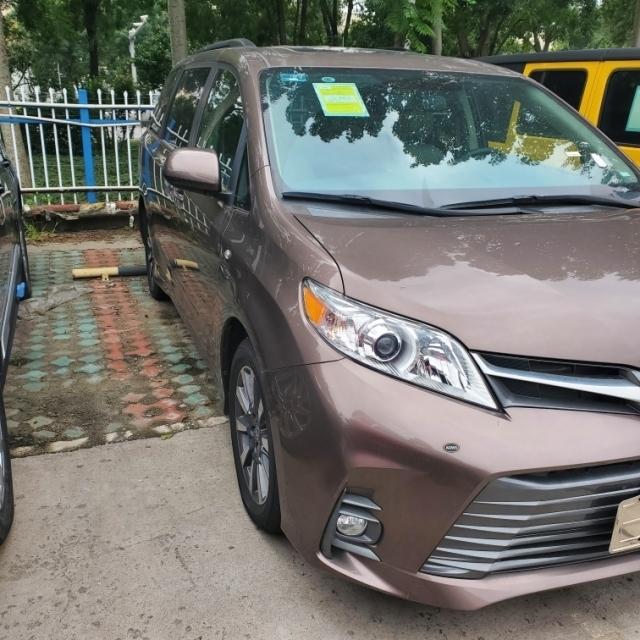 2020款墨版塞纳3.5 两区xle 真皮全国上牌 现车包牌多少钱