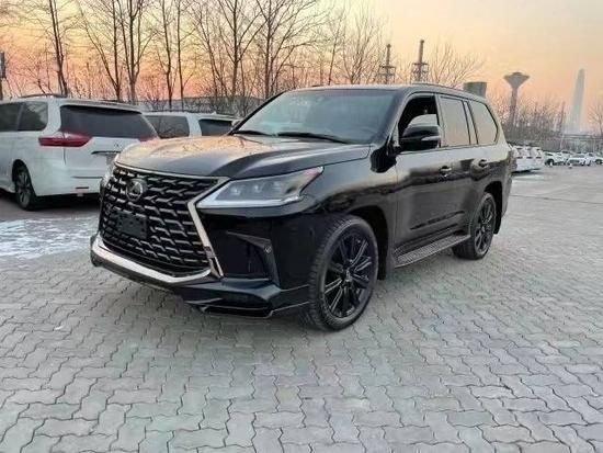 24款雷克萨斯LX570平行进口新车可分期