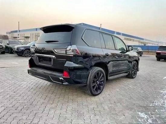 24款雷克萨斯LX570平行进口新车可分期