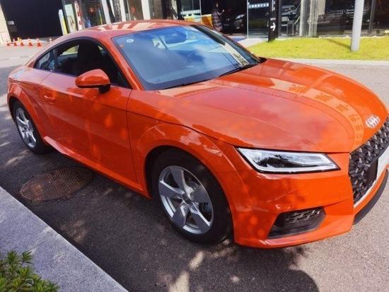 24款平行进口奥迪TT 2.0T港口最新售价30余万可分期